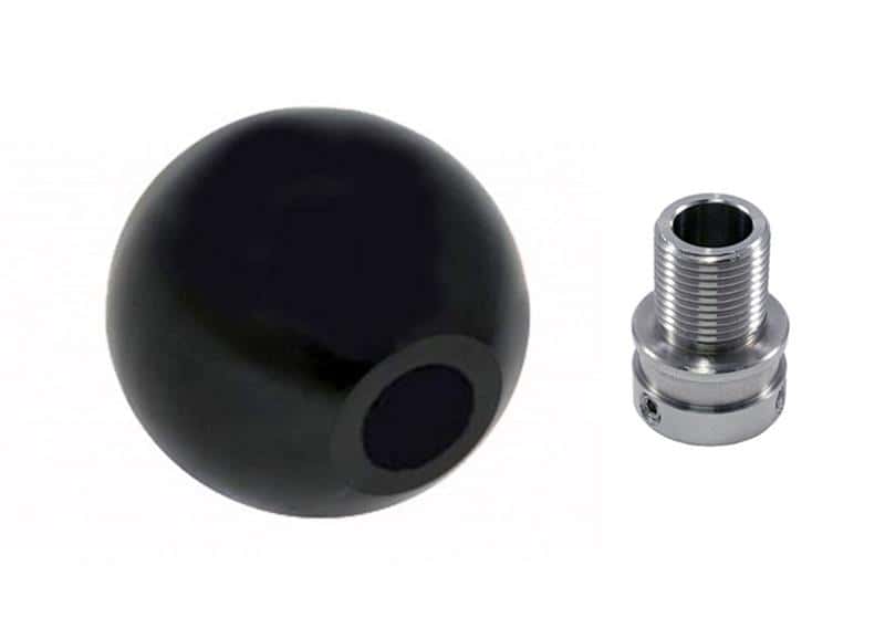 Torque Solution — Torque Solution Billet Shift Knob (Black) Volkswagen/Audi Manual Transmission - view 2