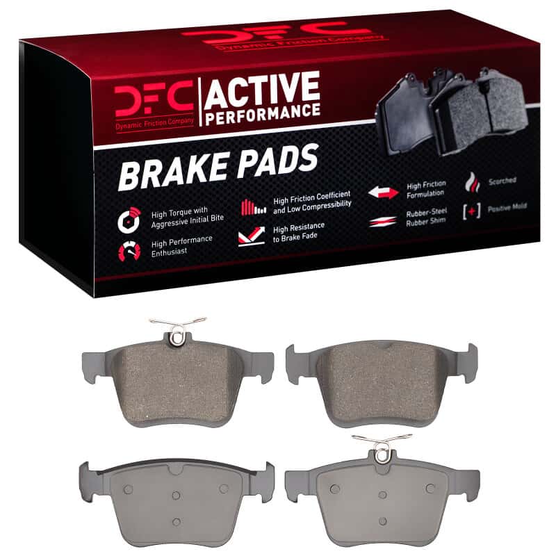 DFC — DFC 13-25 Audi TTS Quattro Rear Active Performance Pads - Low Metallic
DFC Brake Pad Set - view 1