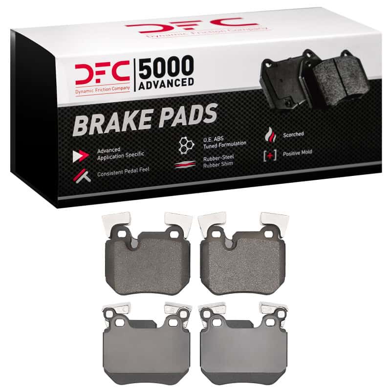 DFC — DFC 06-13 BMW 135IS Rear 5000 Advanced Low Metallic Brake Pads
DFC Brake Pad Set - view 1