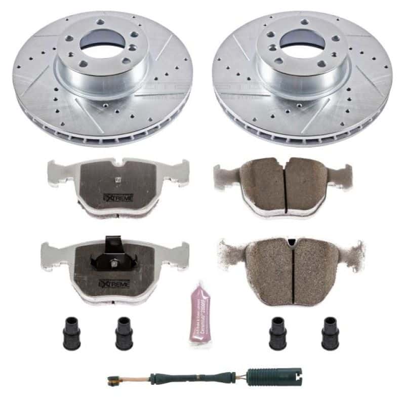PowerStop — Power Stop 1995 BMW 740i Front Z26 Street Warrior Brake Kit - view 1