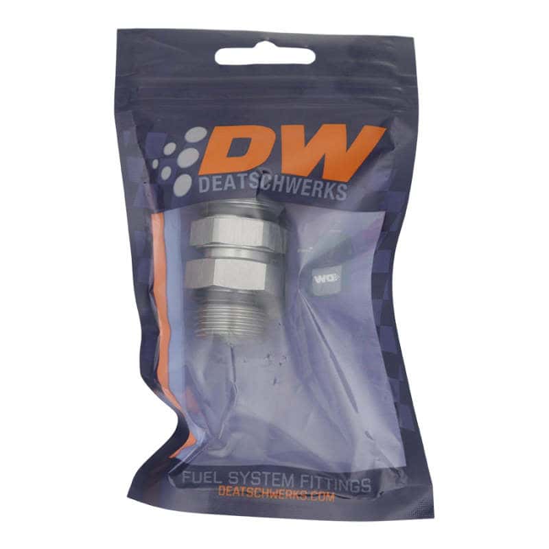 DeatschWerks — DeatschWerks 10AN ORB Male to 10AN ORB Male Swivel Adapter - Anodized DW Titanium
Lines & Fittings - view 2