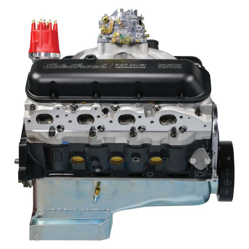 Edelbrock — Edelbrock Crate Engine Edelbrock/Pat Musi 555 RPM XT BBC 675 HP Stock Exhaust Port Location
{"Sellable":"Yes"}
CRATE ENGINE - view 15