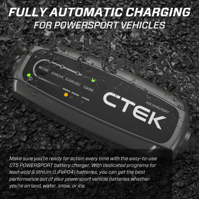 CTEK — CTEK Battery Charger - CT5 Powersport - 2.3A - view 3