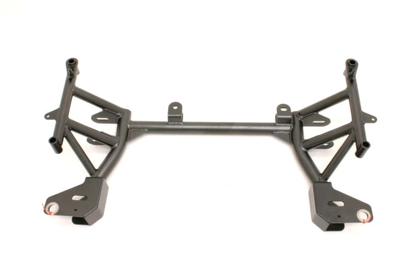 BMR Suspension — BMR 93-02 F-Body K-Member w/ No Motor Mounts and STD. Rack Mounts - Black Hammertone
K-member - view 1