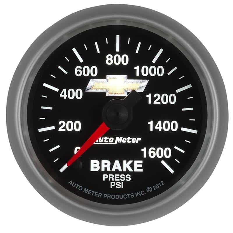 AutoMeter — Autometer Performance Parts 52mm 0-1600 PSI Brake Pressure COPO Camaro Gauge Pack
GA 2" BRAKEP COPO - view 5