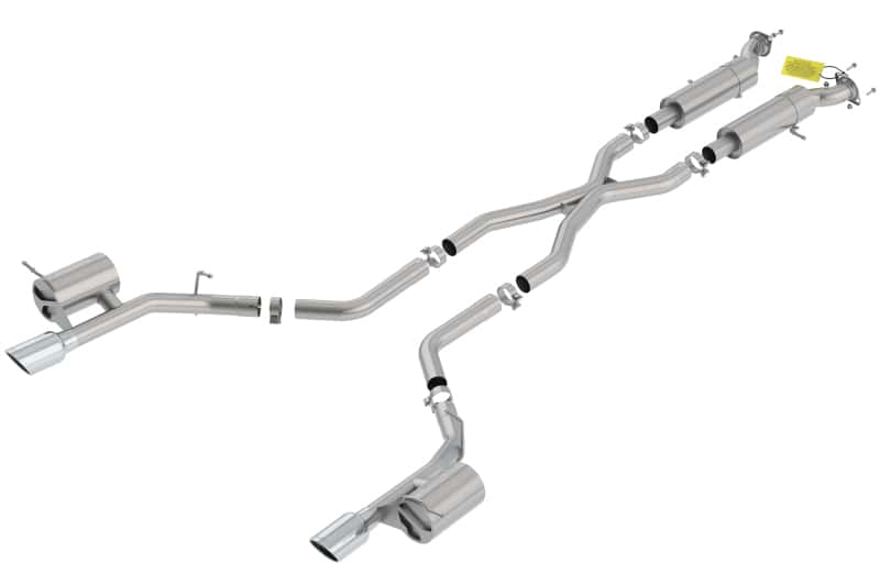 Borla — Borla 18-20 Dodge Durango SRT 6.2L V8 2.75in S-Type SS Catback Exhaust
Cat-Back System - view 1