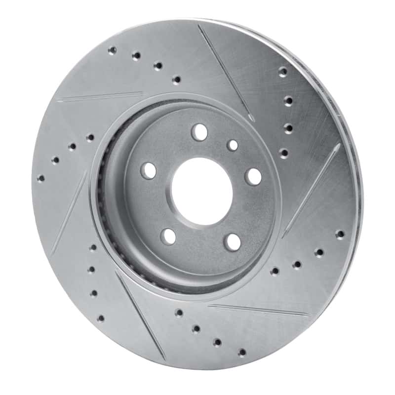 R1 Concepts — R1 13-22 Buick Encore Front Left Drilled & Slotted Silver Brake Rotor
R1 Brake Rotor Drill - view 4