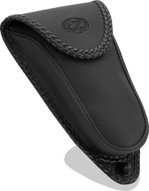 Mustang Motorcycle — Mustang 14-21 Yamaha Bolt Solo Seat Pouch - Black - view 2