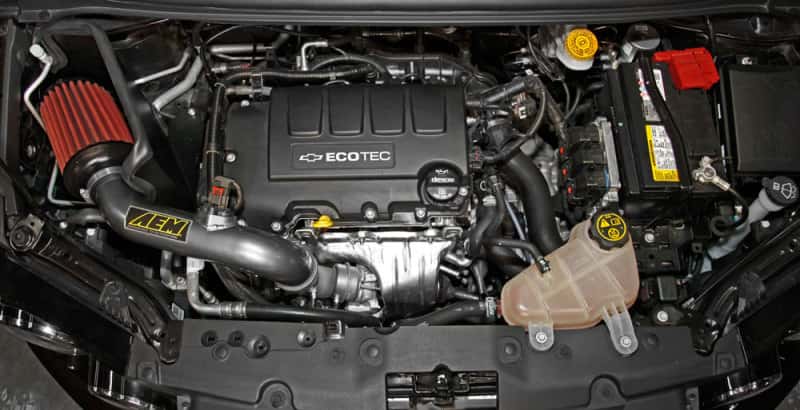 AEM Induction — AEM 12-16 Chevrolet Sonic 1.4L L4 Gunmetal Gray Cold Air Intake
Cold Air Intake Syst
AEM Cold Air Intake - view 4