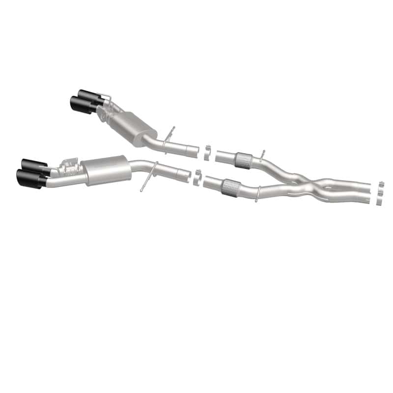 Magnaflow — MagnaFlow SYS Cat-Back 2015-2017 Cadillac CTS-V 6.2L Quad 4in Carbon Fiber Tips
Cat-Back - view 9