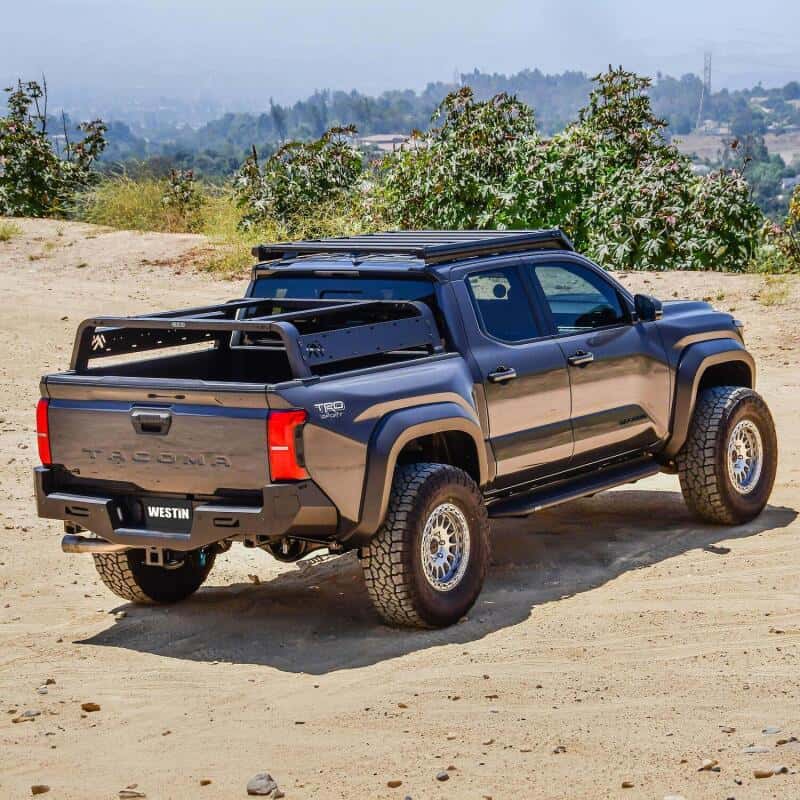 Westin — Westin 2024 Toyota Tacoma Double Cab Mesa Roof Rack - Textured Black
Roof Rack - view 9