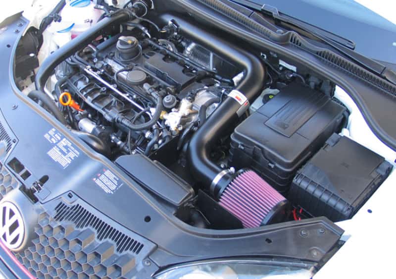 K&N Engineering — K&N 06-07 VW Jetta GLI / GTI Black Typhoon Short Ram Intake
Performance Air Inta
Air Intake System - view 3