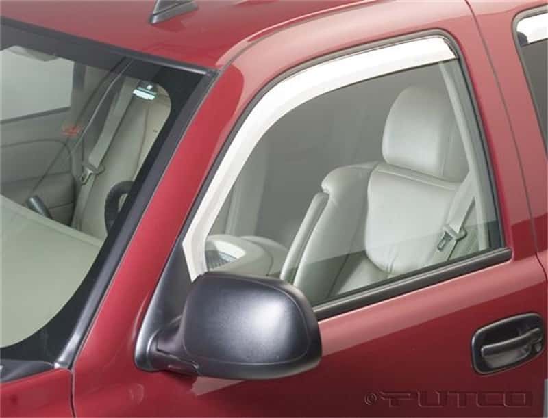 Putco — Putco 02-06 GMC Sierra EXT cab/Crew Cab (Front Only) - Excl Reg Cab Element Chrome Window Visors
Side Window Vent - view 1