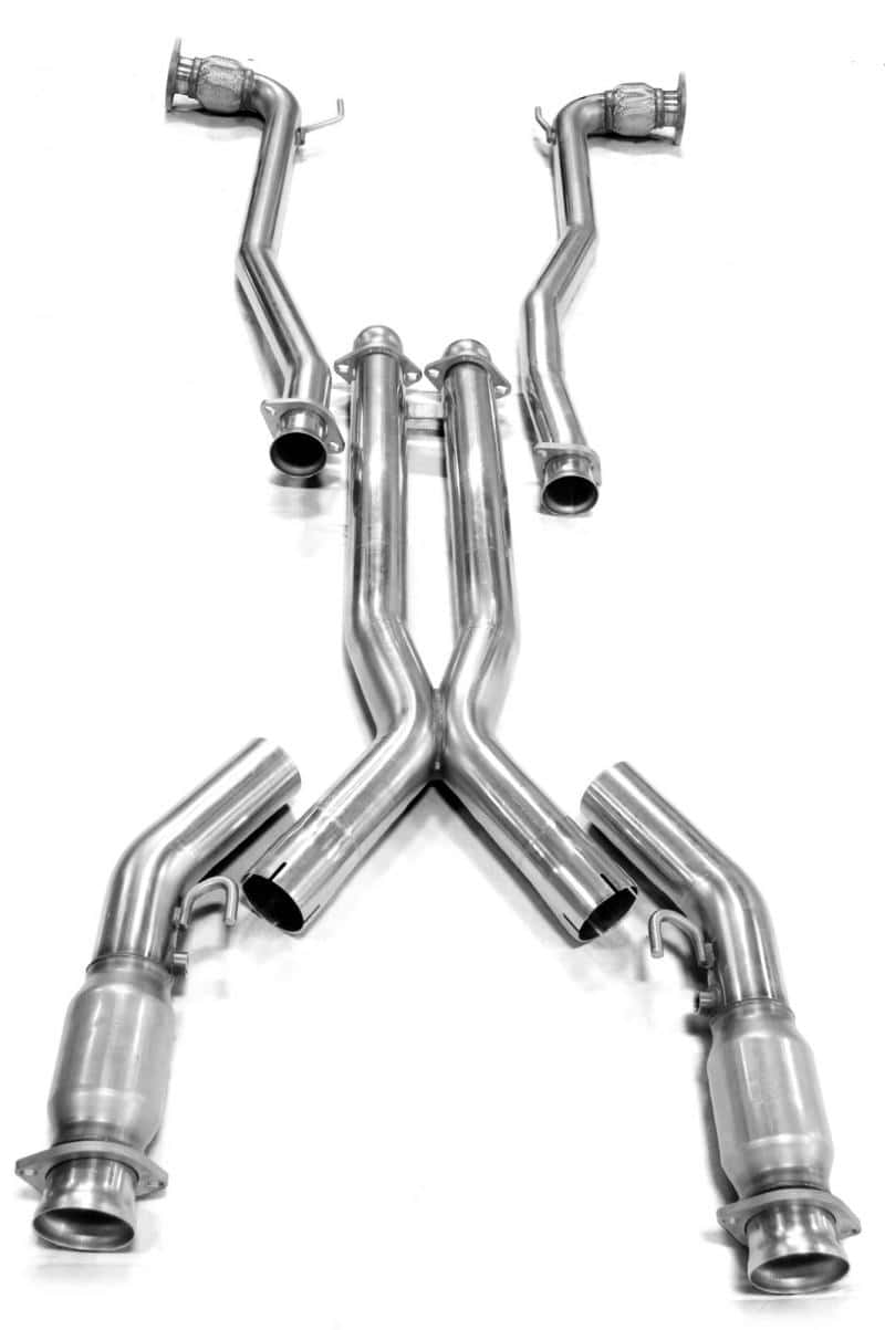 Kooks Headers — Kooks 08-09 Pontiac G8 GT/GXP LS2/LS3 6.0L/6.2L 3in In x 2 1/2in OEM Out Cat X Pipe made in SS
3in. x 2-1/2in. X-Pi
3" x 2-1/2" X-Pipe - view 1