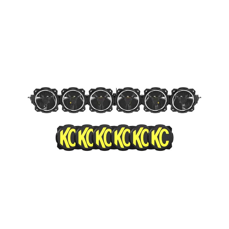 KC HiLiTES — KC HiLiTES Gravity Titan LED Light Bar for Bronco Bumper - 39in. (6-Light) - view 1