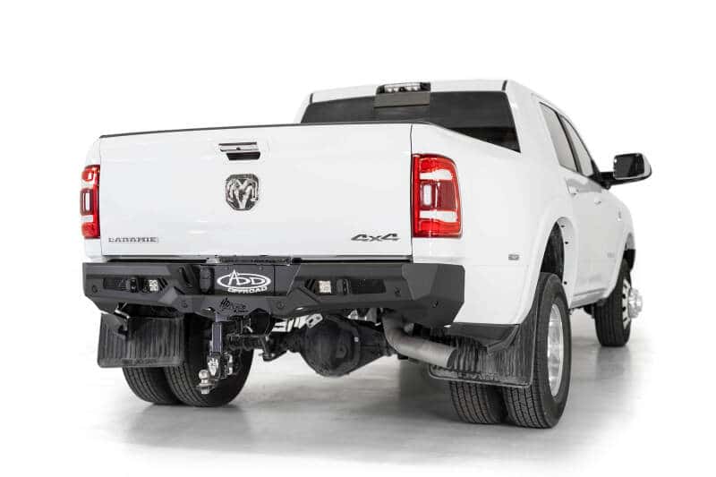 Addictive Desert Designs — Addictive Desert Designs 19-20 Ram 2500/3500 Bomber HD Rear Bumper w/ Sensor Mounts
Bumper- Rear
Bumpers - view 2