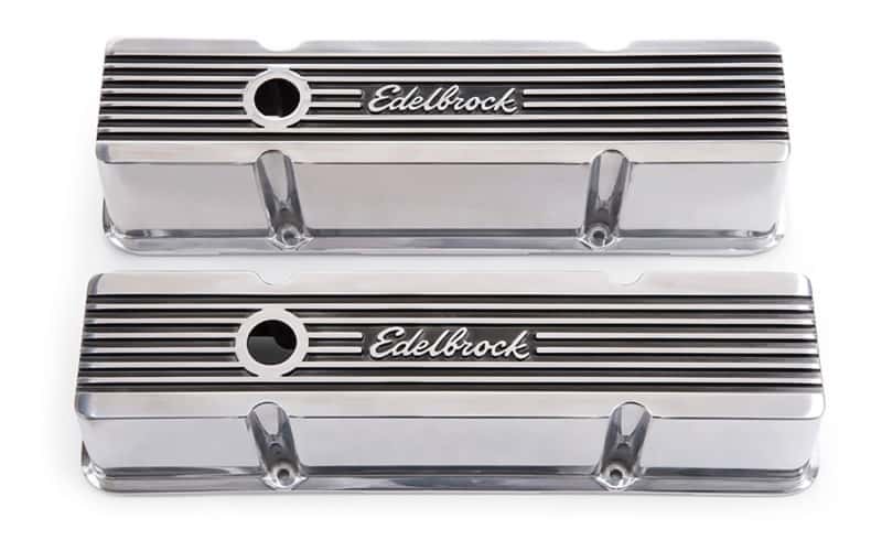 Edelbrock — Edelbrock Valve Cover Elite II Series Chevrolet 1959-1986 262-400 CI V8 Tall Polished
ELITE - view 1