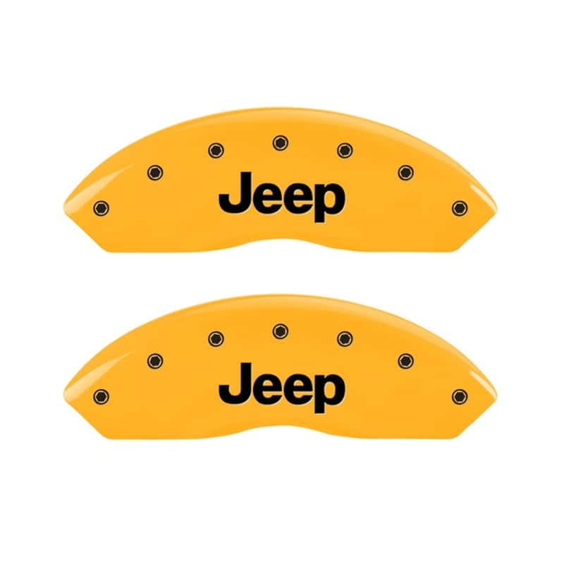 MGP — MGP 2 Caliper Covers Engraved Front Jeep Yellow Finish Black Characters 2006 Jeep Wrangler
Caliper Covers - view 1