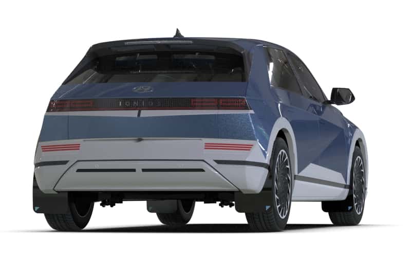 Rally Armor — Rally Armor 25-26 Hyundai Ioniq 5 PE Blk Mud Flap w/Light Blue Battery Logo
Mud Flap - view 3