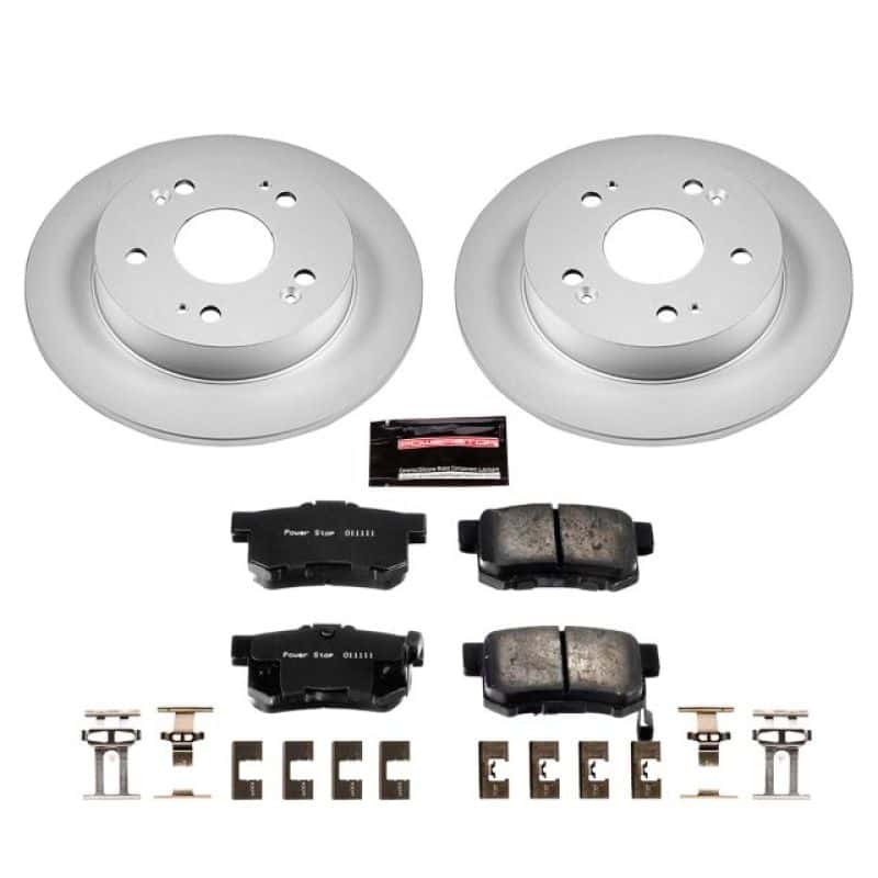 PowerStop — Power Stop 13-15 Acura ILX Rear Z17 Evolution Geomet Coated Brake Kit - view 1