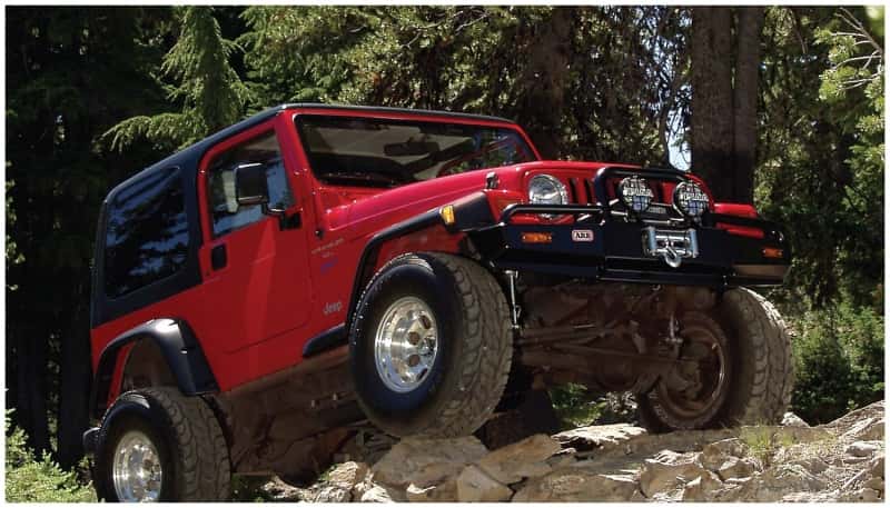 Bushwacker — Bushwacker 97-06 Jeep TJ Max Pocket Style Flares 4pc - Black
FF Pocket Style 4Pc - view 6