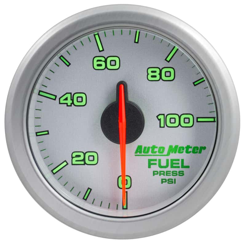 AutoMeter — Autometer Airdrive 2-1/6in Fuel Pressure Gauge 0-100 PSI - Silver
GA 2" FUELP ARDRV SL - view 10