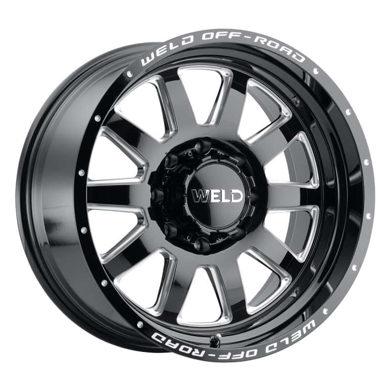 Weld — Weld Off-Road W102 20X9.0 Stealth 6X135 6X139.7 ET00 BS5.00 Gloss Black MIL 106.1 - view 3