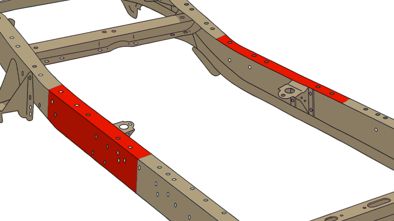 RustBuster — Rustbuster Center Rear Frame Section - view 2