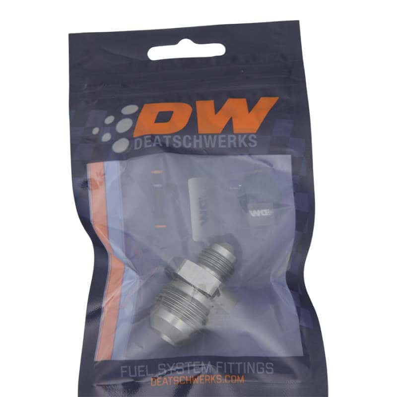 DeatschWerks — DeatschWerks 10AN Male Flare To 6AN Male Flare Reducer Straight Coupler
Plumbing - view 2