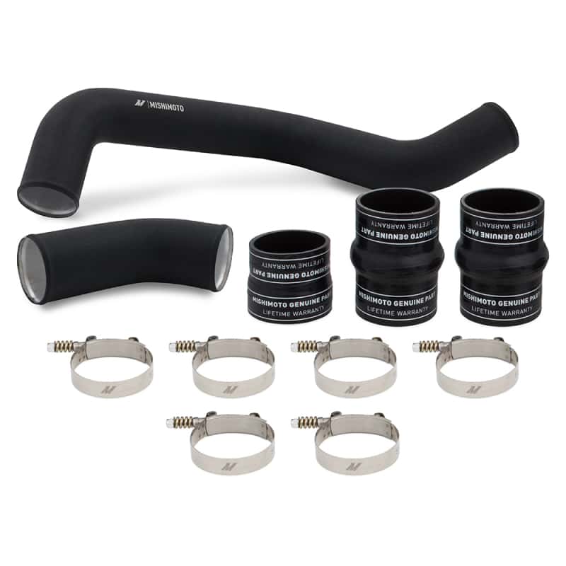 Mishimoto — Mishimoto 17-19 GM 6.6L L5P Hot-Side Pipe and Boot Kit Wrinkle Black
IC Pipe and Boot Kit - view 1
