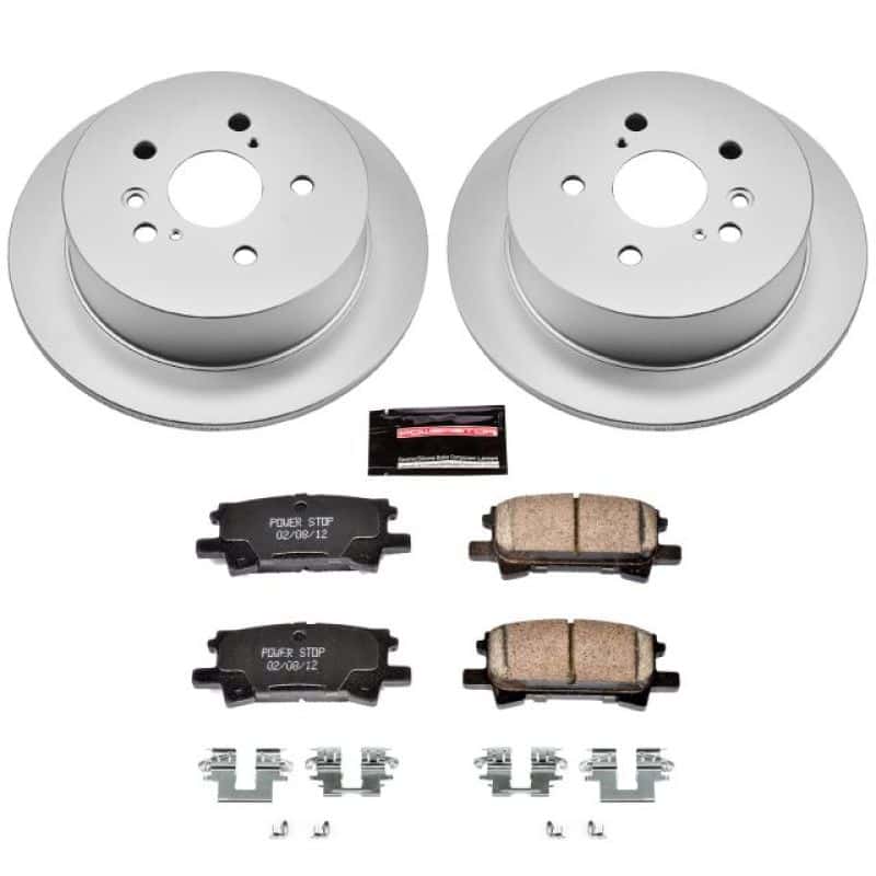 PowerStop — Power Stop 04-06 Lexus RX330 Rear Z17 Evolution Geomet Coated Brake Kit - view 1