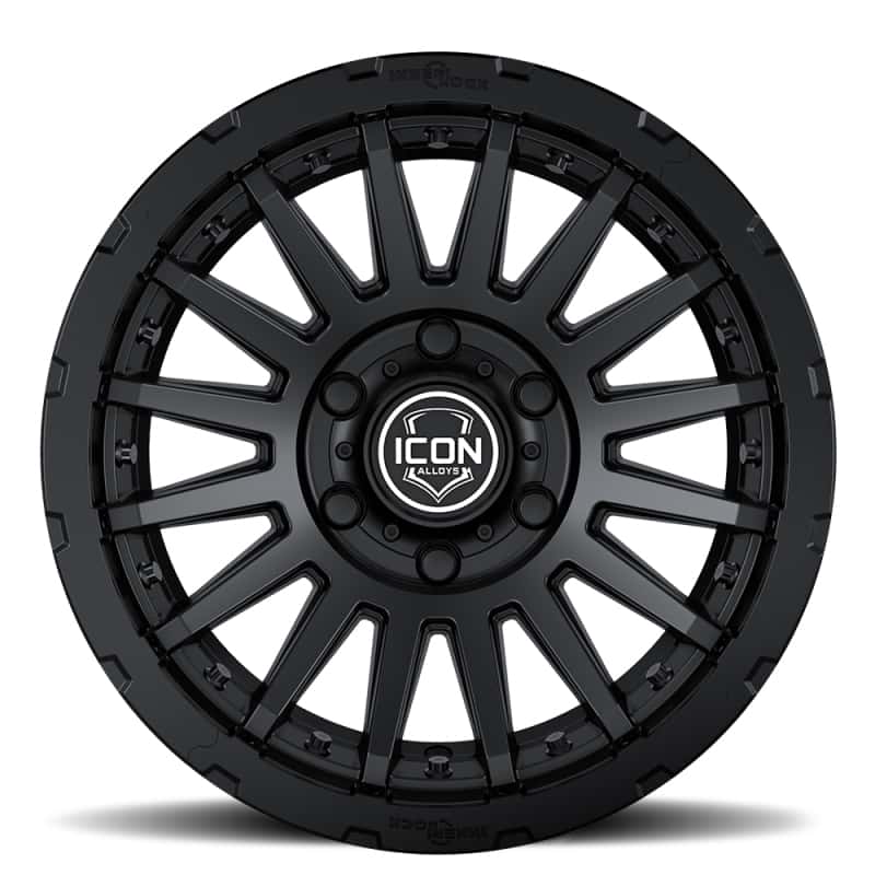 ICON — ICON Recon Pro 17x8.5 6x5.5 0mm Offset 4.75in BS 106.1mm Bore Satin Black Wheel
RECON PRO WHEEL - view 2