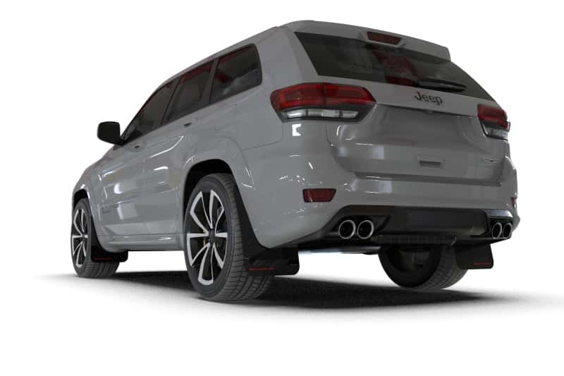 Rally Armor — Rally Armor 18-22 Jeep Grand Cherokee SRT Trackhawk Black UR Mud Flap - White Logo
Mud Flap - view 6