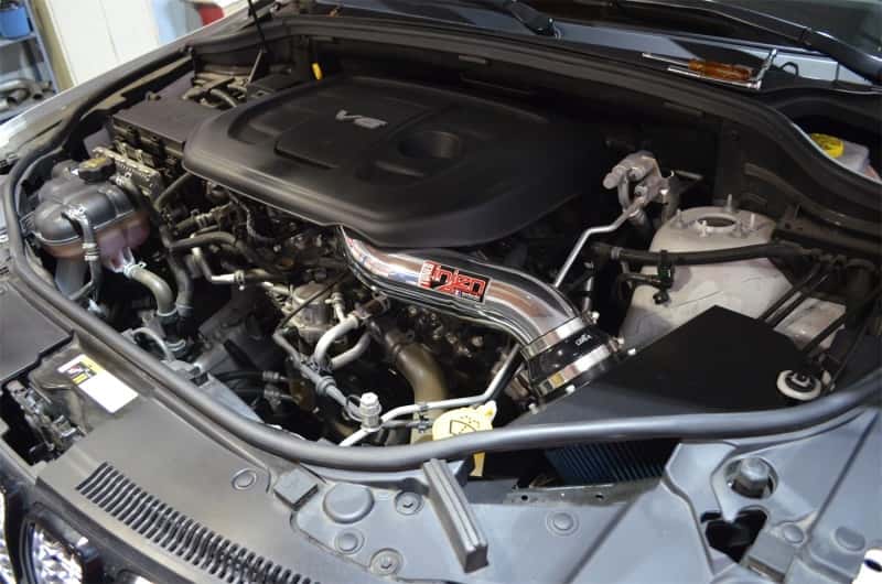 Injen — Injen 16-20 Dodge Durango / Jeep Grand Cherokee 3.6L V6 Polished PF Short Ram Cold Air Intake
Short Ram Intake
Air Intake Kit - view 4