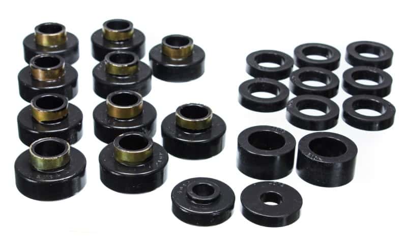 Energy Suspension — Energy Suspension CJ5-7 Body Mounts - Black
BodyMntBshKt - view 1