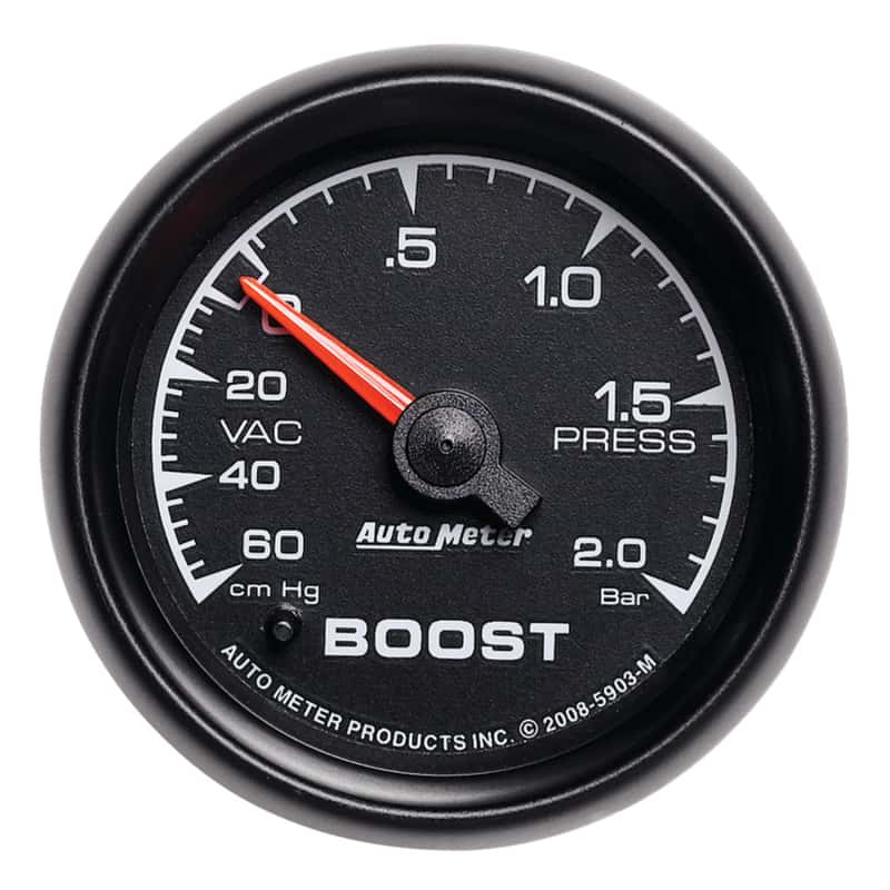 AutoMeter — Autometer ES 52mm Boost/Vacuum Gauge
GA 2" BST 30PSI M ES - view 9