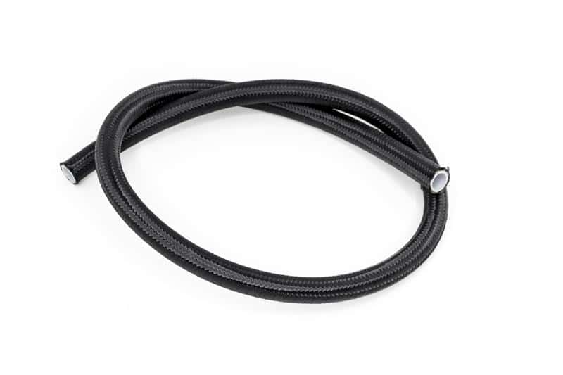 DeatschWerks — DeatschWerks 6AN Black Nylon Braided PTFE Hose 3 Feet - view 4