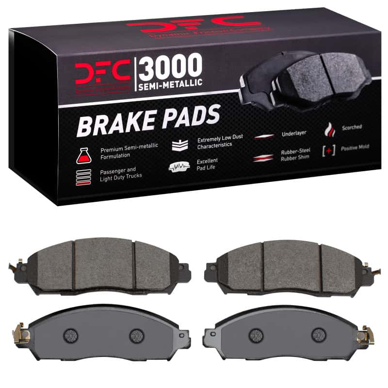 DFC — DFC 16-22 Nissan NP300 Frontier (Mexico) Front 3000 Semi-Metallic Brake Pads
DFC Brake Pad Set - view 1