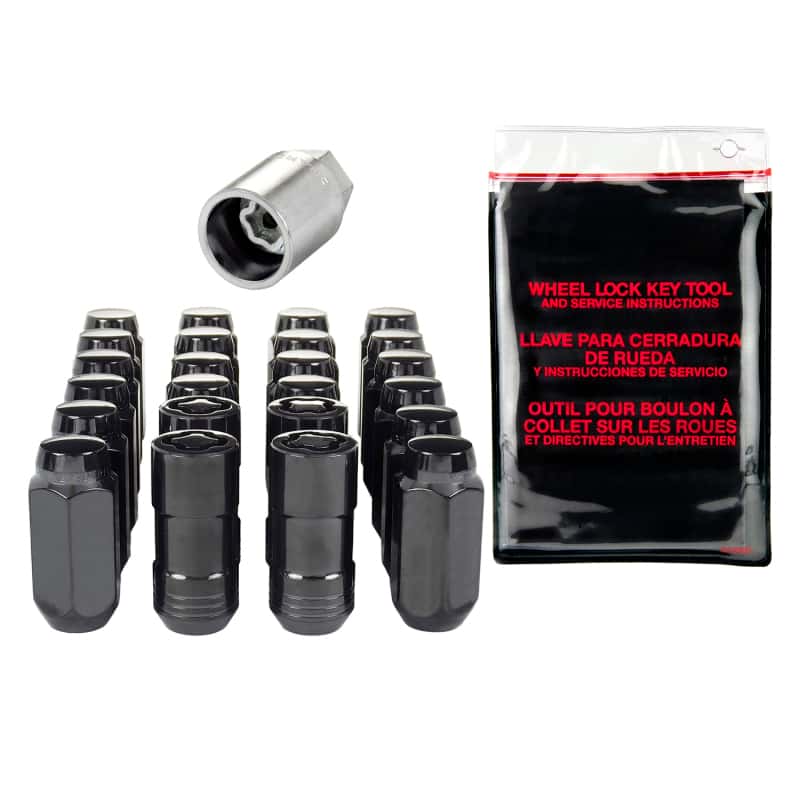 McGard — McGard 6 Lug Hex Install Kit w/Locks (Cone Seat Nut) M14X1.5 / 13/16 Hex / 1.945in. Length - Black
WHEEL INSTALL KIT - view 4