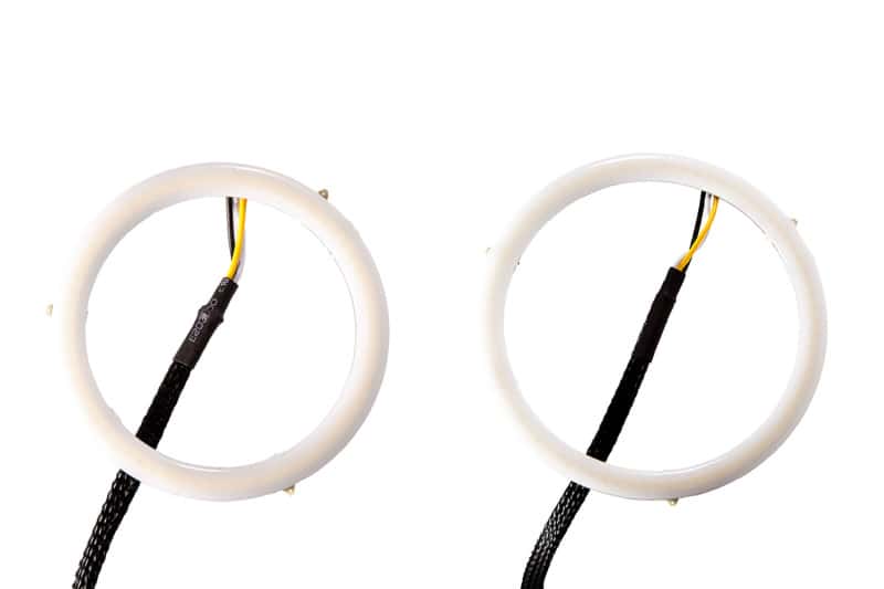 Diode Dynamics — Diode Dynamics Halo Lights LED 80mm/100mm - Red (Pair) - view 1