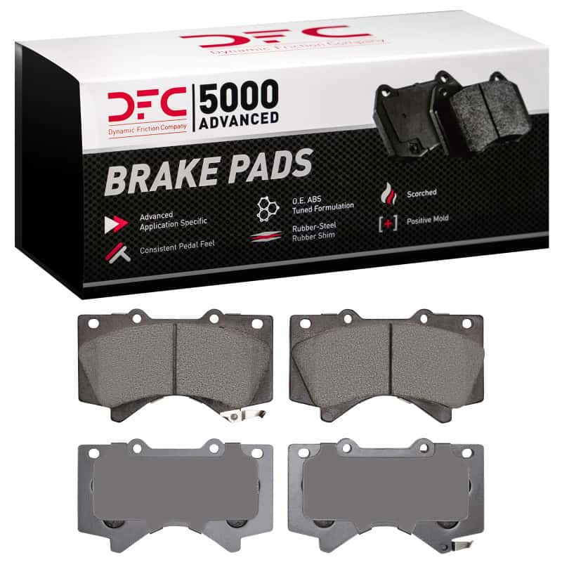 DFC — DFC 07-22 Lexus LX570 Front 5000 Advanced Ceramic Brake Pads
DFC Brake Pad Set - view 1