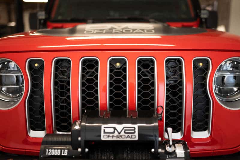 DV8 Offroad — DV8 Offroad 2018+ Jeep JL Grill Amber Marker Lights
JL MARKER LIGHT KIT - view 28