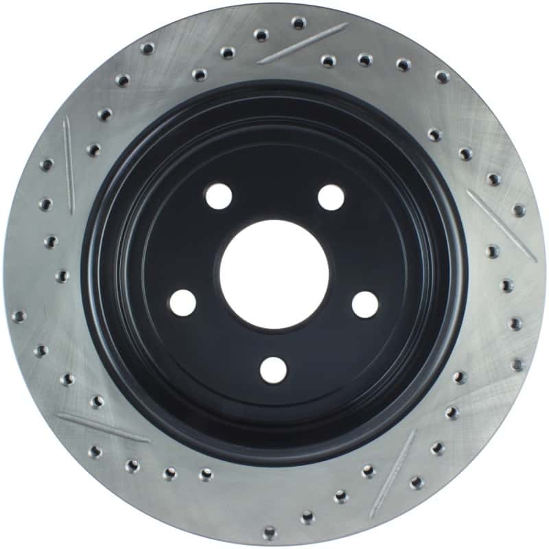 Stoptech — StopTech Slotted & Drilled Sport Brake Rotor 11-15 Jeep Grand Cherokee (Excludes SRT8)
Slot/Drill Rotor - view 2