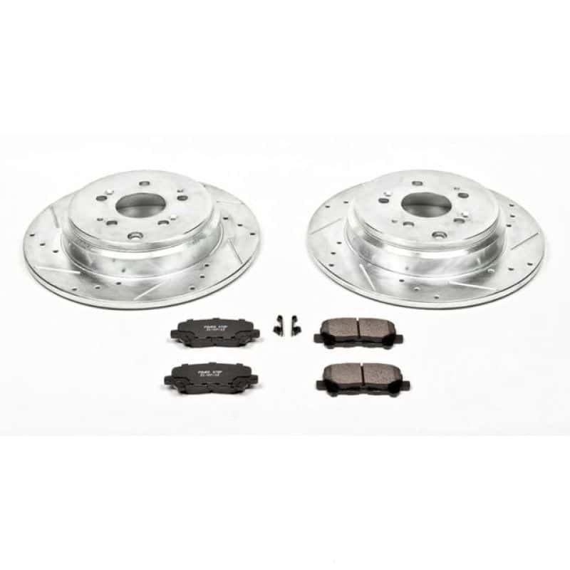 PowerStop — Power Stop 07-13 Acura MDX Rear Z23 Evolution Sport Brake Kit - view 1