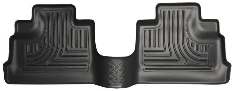 Husky Liners — Husky Liners 11-12 Jeep Wrangler Unlimited (4 Door) WeatherBeater 2nd Row Black Floor Liners - view 2