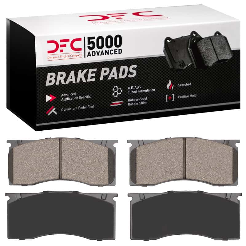 DFC — DFC 64-72 Dodge Dart Front 5000 Advanced Semi Metallic Brake Pads
DFC Brake Pad Set - view 1