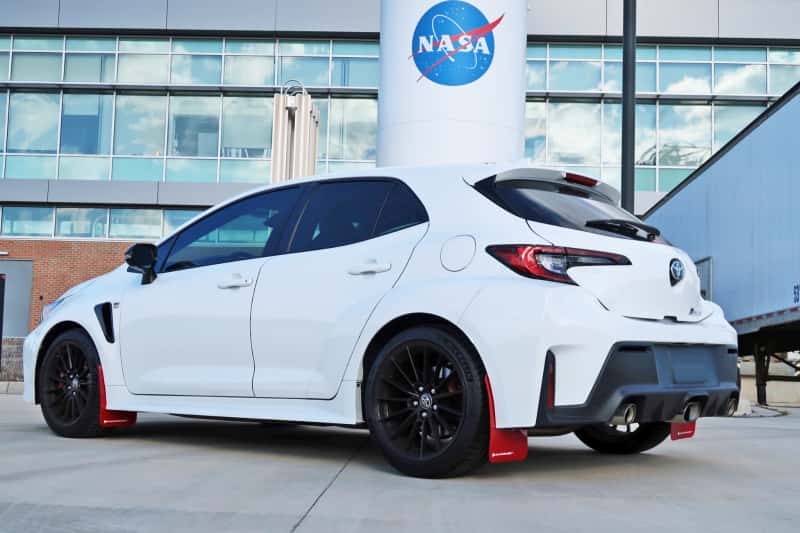 Rally Armor — Rally Armor 23-26 Toyota GR Corolla Red UR Mud Flap w/White Logo
Mud Flap - view 4