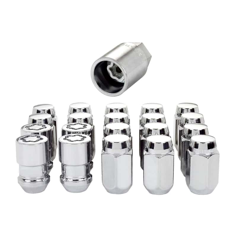 McGard — McGard 5 Lug Hex Install Kit (Clamshell) w/Locks (Cone Seat Nut) M12X1.5 / 13/16 Hex - Chrome - view 5
