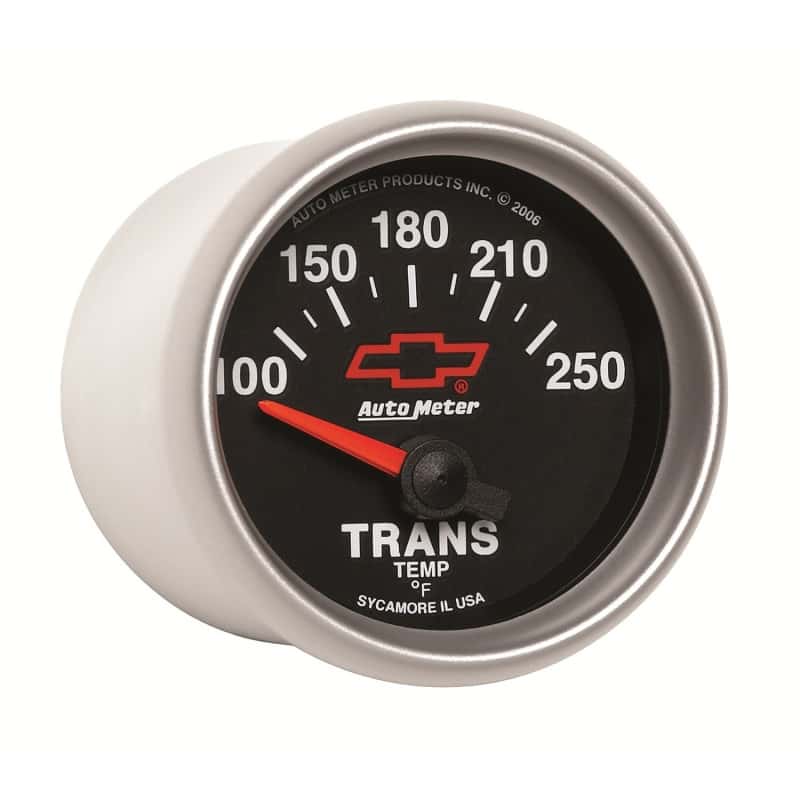 AutoMeter — Autometer GM Bowtie Black 2-1/16in 100-250 Degree F Electronic Transmission Temperature Gauge
2-1/16" TRANS TEMP, - view 9