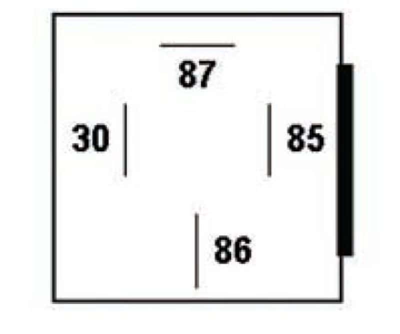 Hella — Hella Relay 12V 25A SPST 25A Fuse Bkt - view 6